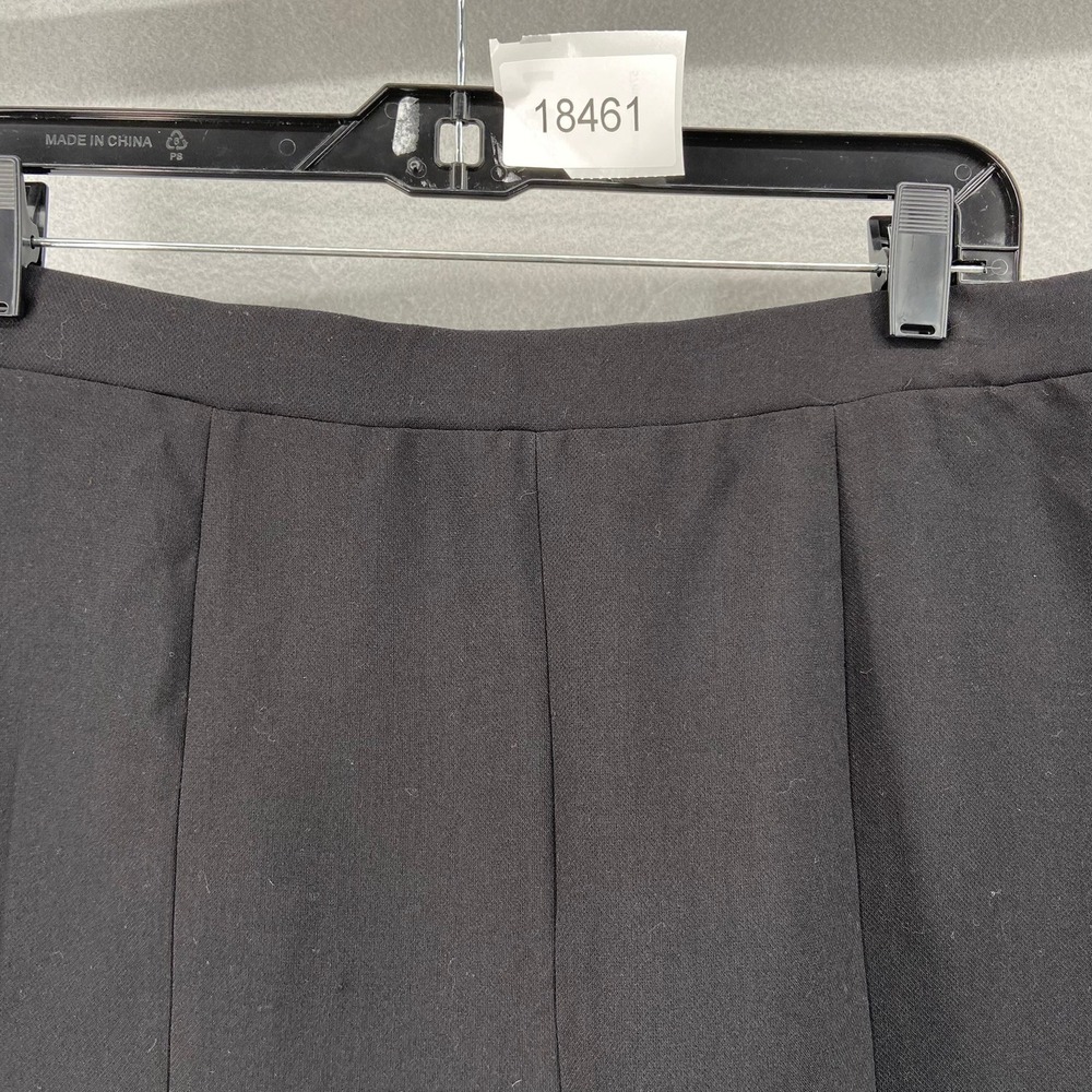 1.STATE Pants Womens Sz 14 Black Split Hem Side Zip Career Office - Picture 12 of 12